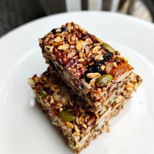 Thanh gạo lứt dinh dưỡng vị rong biển - ăn chay
