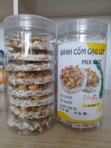 Bánh Nổ Gạo Lứt Mix hạt dinh dưỡng