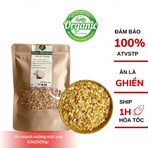 Yến Mạch sấy giòn nướng mật ong